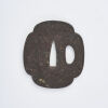 A Mokko Gata Iron Tsuba, Edo Period, 18th Century - 2