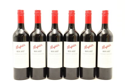 (6) 2006 Penfolds Bin 407 Cabernet Sauvignon, South Australia