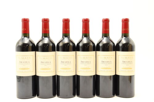 (6) 2012 Te Mata Estate Awatea Cabernets Merlot, Hawke's Bay