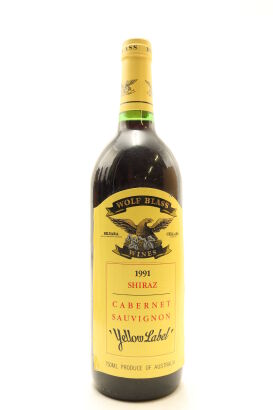 (1) 1991 Wolf Blass Yellow Label Cabernet Sauvignon - Shiraz, South Australia