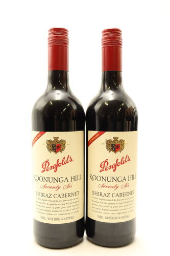 (2) 2012 Penfolds Koonunga Hill Seventy-Six Shiraz - Cabernet Sauvignon, South Australia [JR16]