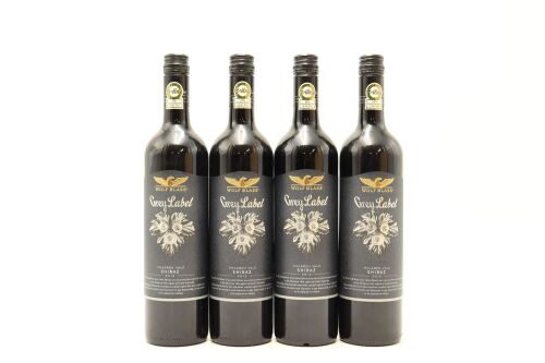 (4) 2012 Wolf Blass Grey Label Shiraz, McLaren Vale [JO94]