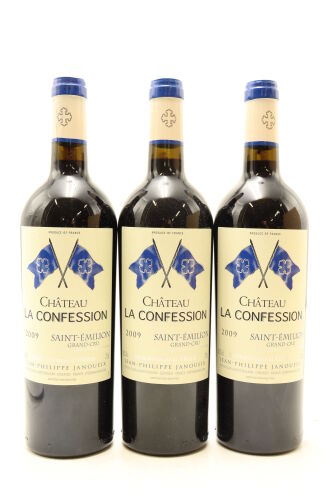 (3) 2009 Chateau La Confession, Saint-Emilion Grand Cru