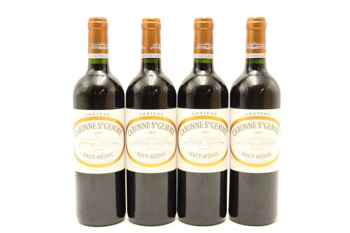 (4) 2010 Chateau Caronne Ste Gemme, Haut-Medoc