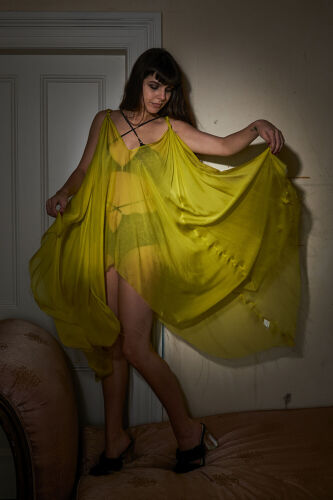 Chartreuse Dress