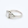 An Important, Modern, 4.34ct Princess/ 2.37ct Trilliant Cut Diamond Ring - 2