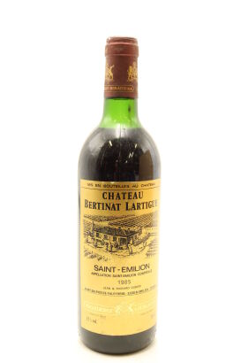 (1) 1985 Chateau Bertinat Lartigue, Saint-Emilion