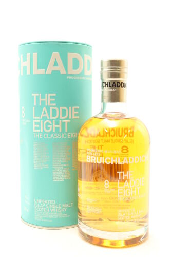 (1) Bruichladdich The Classic Laddie Single Malt Scotch Whisky, 50% ABV