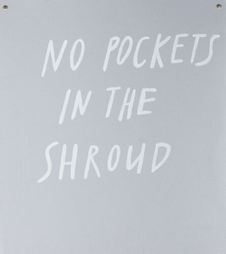 ERICA VAN ZON No Pockets in the Shroud