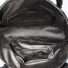 Chanel Quilted Lady Braid Black Distressed Leather Bowler Bag - 7