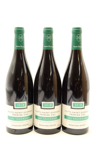 (3) 2018 Domaine Henri Gouges Les Vaucrains, Nuits-Saint-Georges Premier Cru