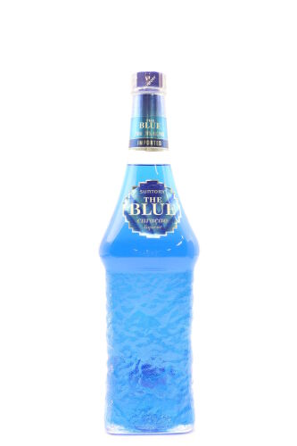 (1) Suntory The Blue Curacao, 24% ABV, 750ml