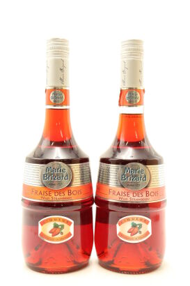 (2) Marie Brizard Fraise des Bois - Wild Strawberry Liqueur, France, 18% ABV, 700ml