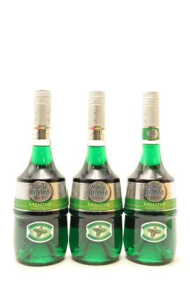 (3) Marie Brizard Menthe Verte - Green Mint Liqueur, France, 25% ABV, 700ml