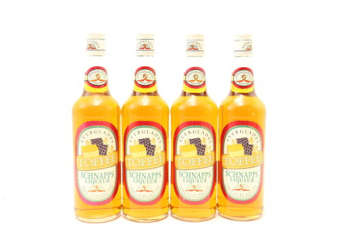 (4) Toffee Schnapps Liqueur, 13.9% ABV, 700ml