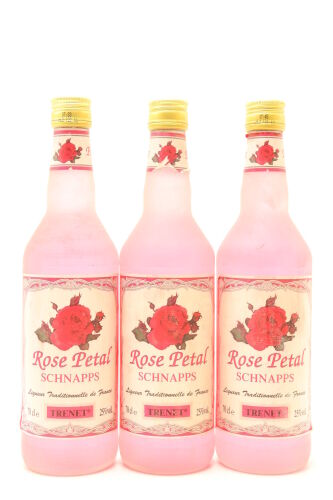 (3) Trenet Rose Petal Schnapps, France, 25% ABV