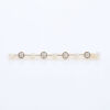 18ct Yellow Gold, Antique, .80ct Diamond and Pearl Brooch