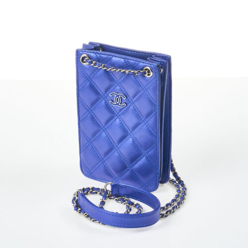 Chanel Quilted Phone Holder Bag