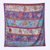 Herm&egrave;s&nbsp;Au Pays des Oiseaux-Fleurs 70% Cashmere/30% Silk Shawl with Box