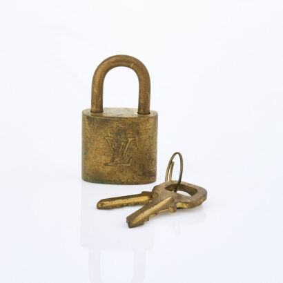 Louis Vuitton Padlock and Key