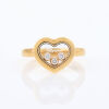 18ct Rose Gold, Chopard, Happy Diamonds Ring with Box