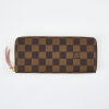 Louis Vuitton Damier Ebene Cl&egrave;mence Wallet and Box