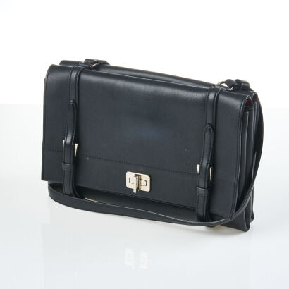 Prada Nero Lux Calf Leather Crossbody Bag