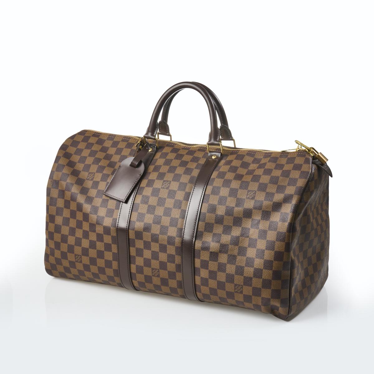 Louis Vuitton keepall 50 custom order Multiple colors Leather ref