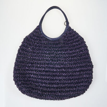Anteprima Bag with Navy Blue Wire Exterior