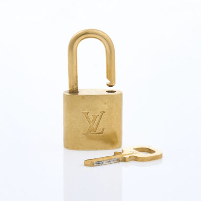 Louis Vuitton Padlock and Key