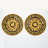 Versace Floralia Gold 31cm Service Plates by Rosenthal