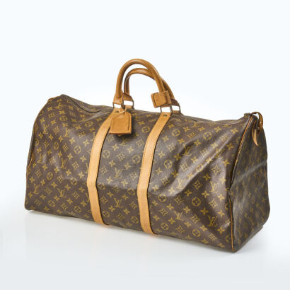 Louis Vuitton Monogram Keepall 55