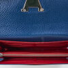 Louis Vuitton Capucines, Navy Blue Pebbled Leather Wallet - 2