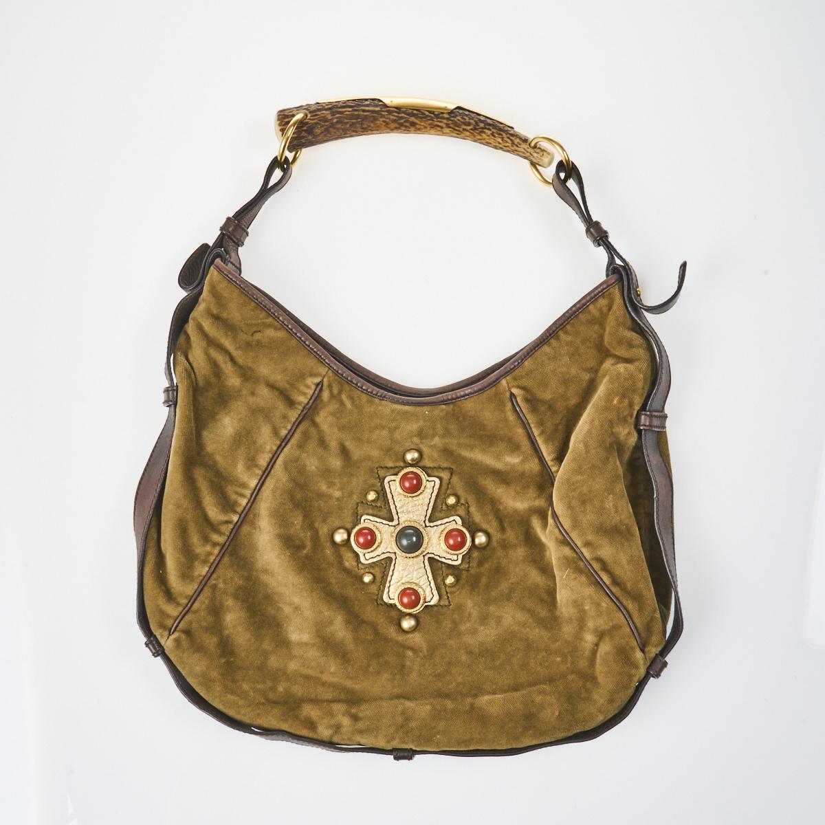 Sold at Auction: Yves Saint Laurent Mombasa Horn Bag