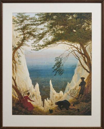 CASPAR DAVID FRIEDRICH Chalk Cliffs On Rugen