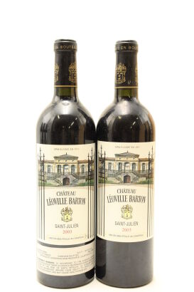 (2) 2003 Chateau Leoville Barton, Saint-Julien [JR17] [RP96]