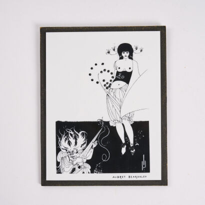 A Beardsley Perspex Wall Tile