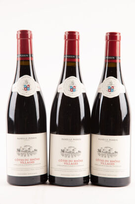 (3) 2012 Perrin Cote du Rhone Villages