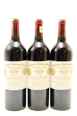 (3) 2003 Chateau Cheval Blanc, Saint-Emilion [JR16.5] [WE93] [WS96]