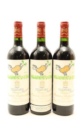 (3) 1999 Chateau Mouton Rothschild, Pauillac [JR16]