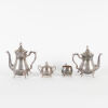 A Silver Plated Galleon Tea Set