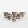 A Set Of Five Rogers Silver Plated Cups