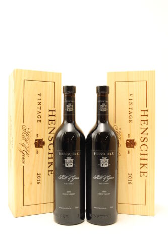 (2) 2016 Henschke Hill of Grace Shiraz, Eden Valley [JR18.5] [RP98] [WS98]