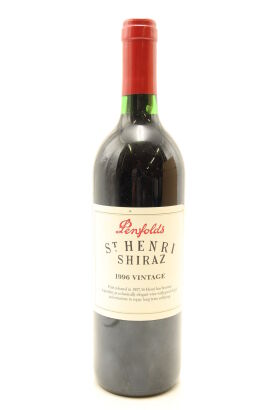 (1) 1996 Penfolds St. Henri Shiraz, South Australia [JO95]