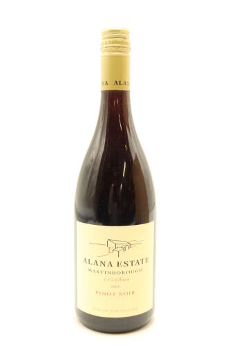(1) 2004 Alana Estate 115 Series Pinot Noir, Martinborough