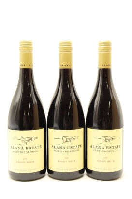 (3) 2006 Alana Estate Pinot Noir, Martinborough