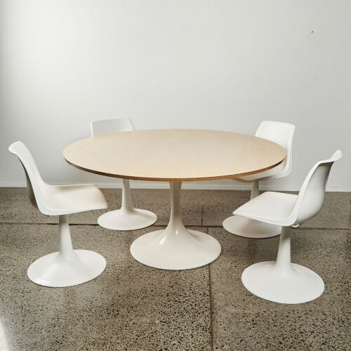 An Original Sebel Table and Four Chairs