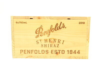 (6) 2010 Penfolds St. Henri Shiraz, South Australia [JR17.5] [WS95] [RP97] [WE95] [JO97] (OWC)