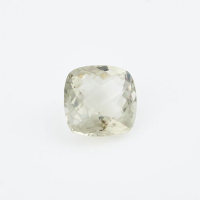 One Loose 17.90ct Cushion Cut Prasiolite