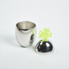 An Alessi Stainless Steel Ovo Kitchen Box By Joanna Lyle - 2